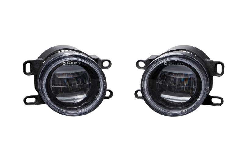 Diode Dynamics Elite Series Type CGX Fog Lamps - Yellow (Pair)-Fog Lights-Grocery Getter Performance