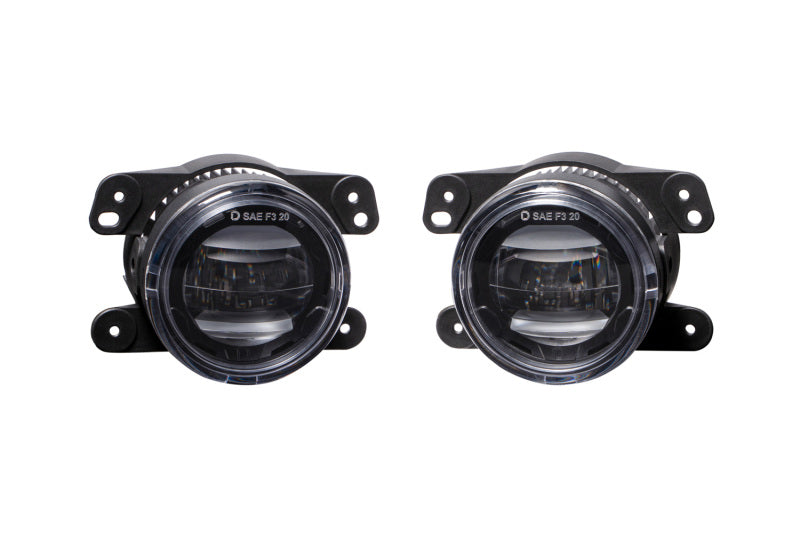 Diode Dynamics Elite Series Type M Fog Lamps - White (Pair)-Fog Lights-Grocery Getter Performance