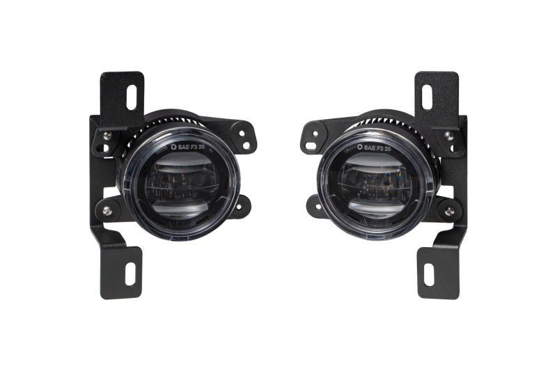 Diode Dynamics Elite Series Type MR Fog Lamps - Yellow (Pair)-Fog Lights-Grocery Getter Performance