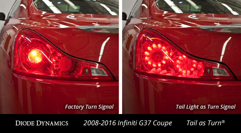 Diode Dynamics G35/G37 Coupe/Q60 USDM Tail as Turn Module for Infiniti (Pair)-Light Accessories and Wiring-Grocery Getter Performance