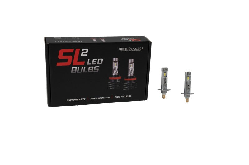 Diode Dynamics H1 COB12 LED - Cool - White (Pair)-Bulbs-Grocery Getter Performance