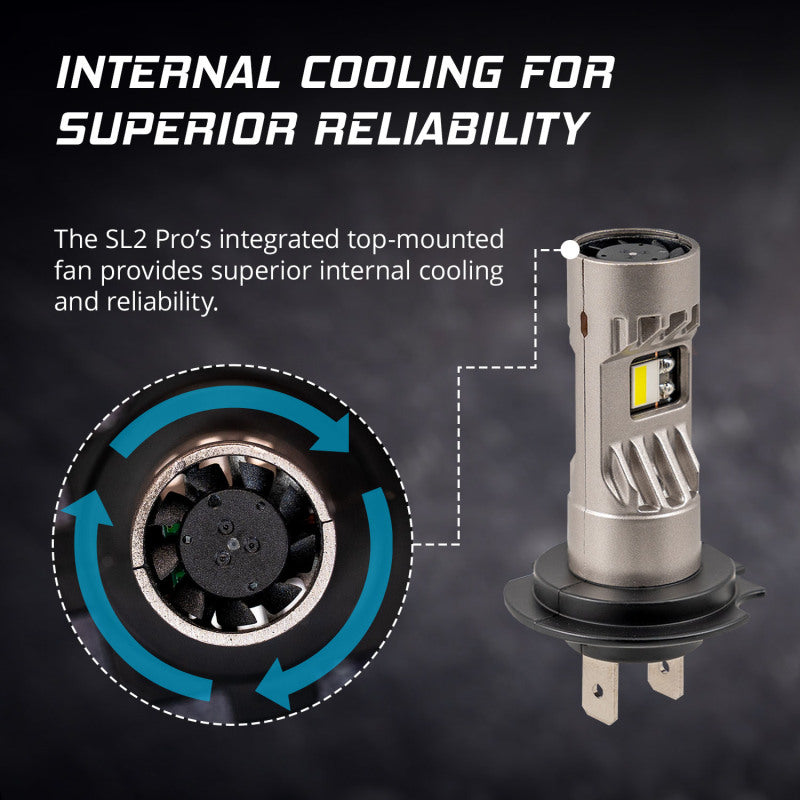 Diode Dynamics H7 White SL2 Pro LED Bulbs (Pair)-Bulbs-Grocery Getter Performance