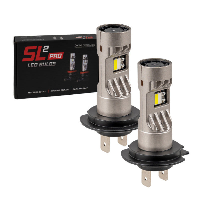 Diode Dynamics H7 White SL2 Pro LED Bulbs (Pair)-Bulbs-Grocery Getter Performance