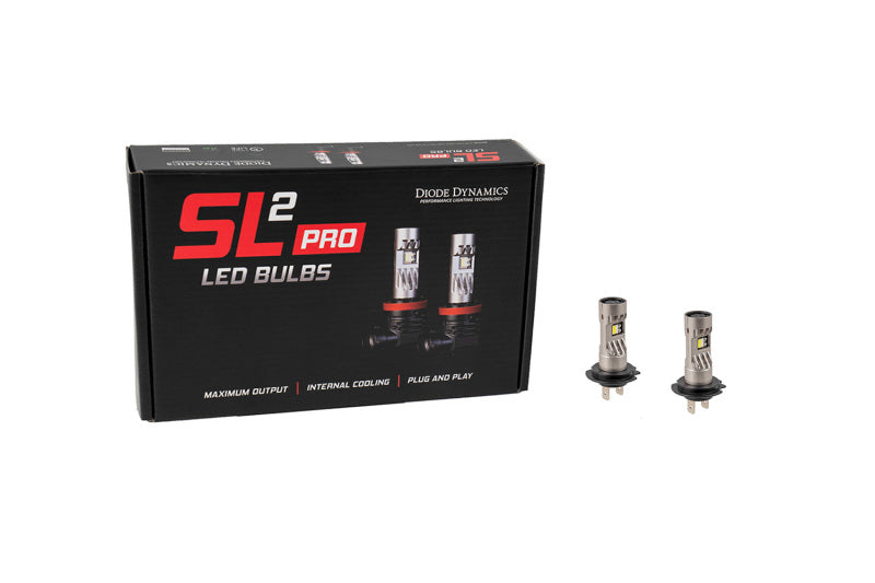 Diode Dynamics H7 White SL2 Pro LED Bulbs (Pair)-Bulbs-Grocery Getter Performance