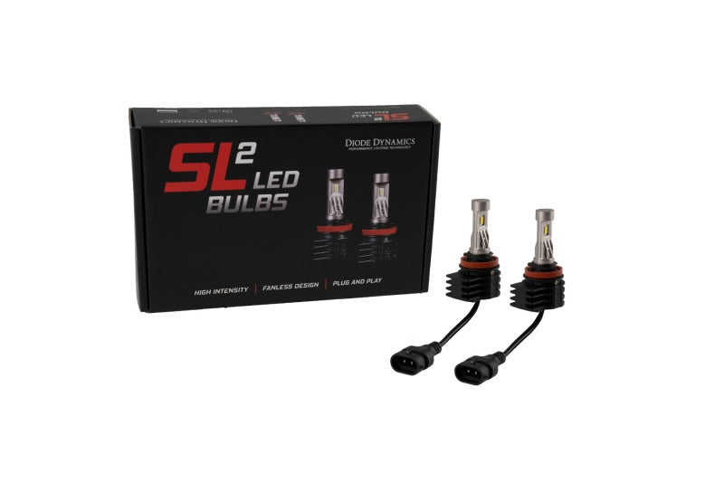Diode Dynamics H8 XP80 LED - Cool - White (Pair)-Bulbs-Grocery Getter Performance