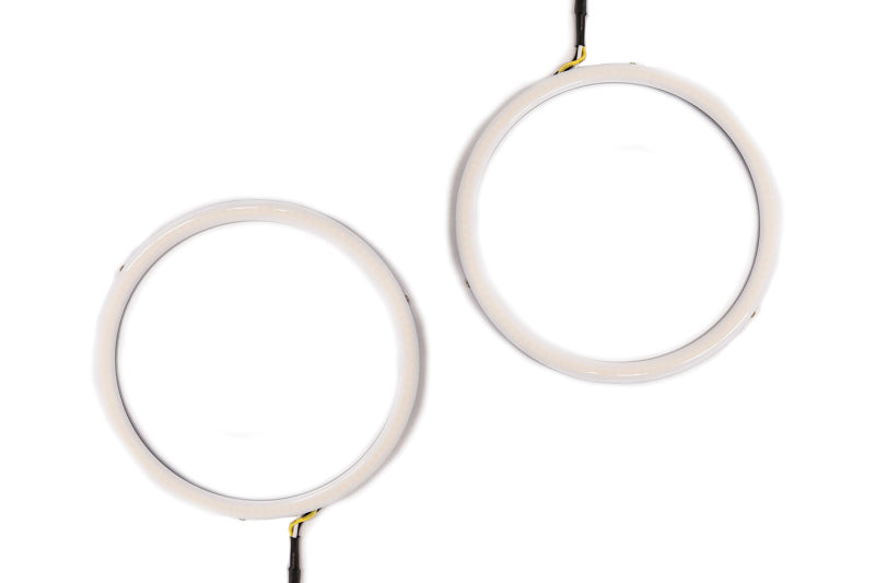 Diode Dynamics Halo Lights LED 130mm - Red (Pair)-Bulbs-Grocery Getter Performance