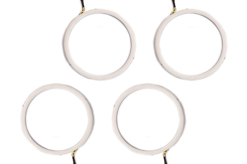 Diode Dynamics Halo Lights LED 140mm - Red Four-Bulbs-Grocery Getter Performance