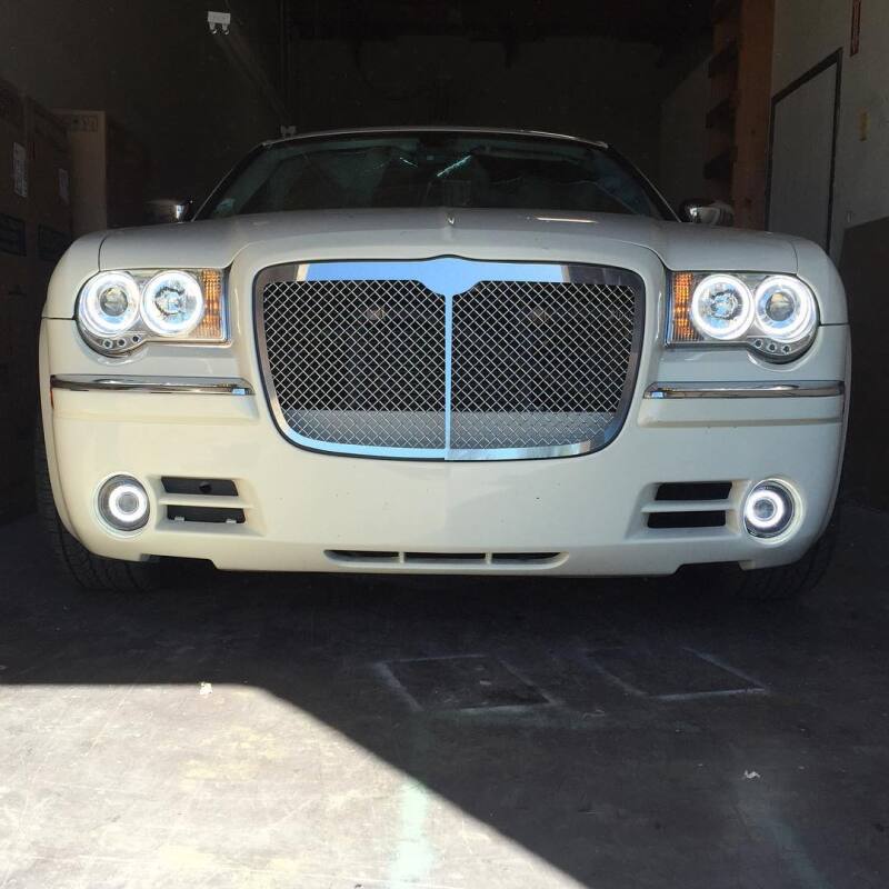Diode Dynamics Halo Lights LED 150mm/160mm - Red Four-Bulbs-Grocery Getter Performance