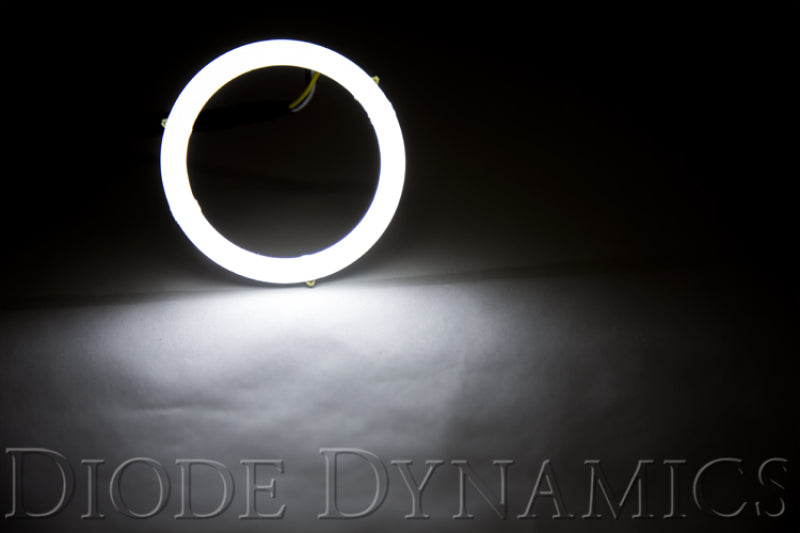 Diode Dynamics Halo Lights LED 80mm - Red (Pair)-Bulbs-Grocery Getter Performance