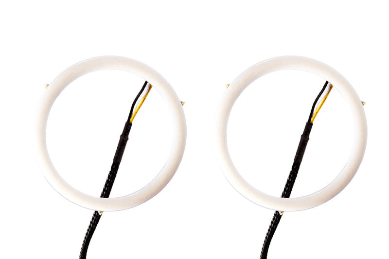 Diode Dynamics Halo Lights LED 90mm - Red (Pair)-Bulbs-Grocery Getter Performance