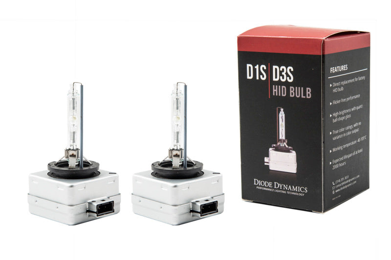 Diode Dynamics HID Bulb D1S 6000K (Pair)-Bulbs-Grocery Getter Performance