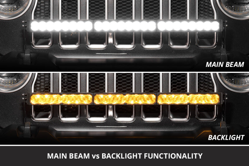 Diode Dynamics Jeep 2018 SS30 Bumper LED Kit Sport White Combo ABL-Light Bars & Cubes-Grocery Getter Performance