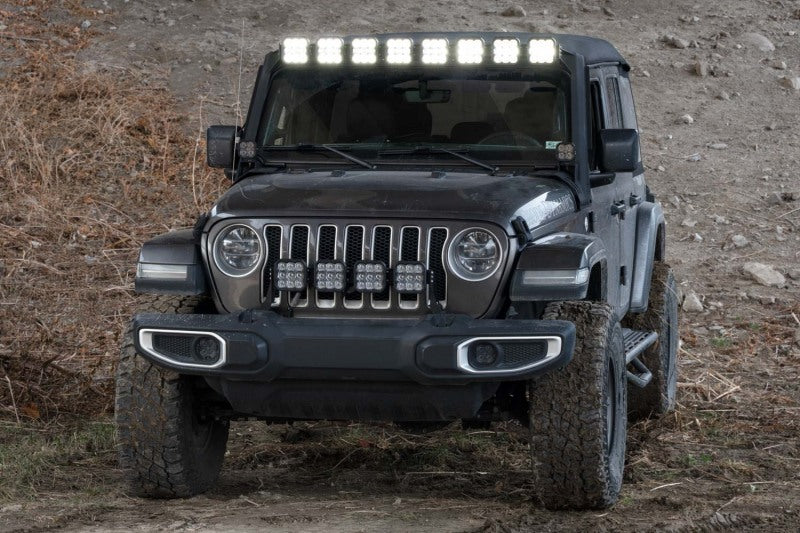 Diode Dynamics Jeep JL SS5 Pro CrossLink Windshield - White Combo Lightbar Kit-Light Bars & Cubes-Grocery Getter Performance