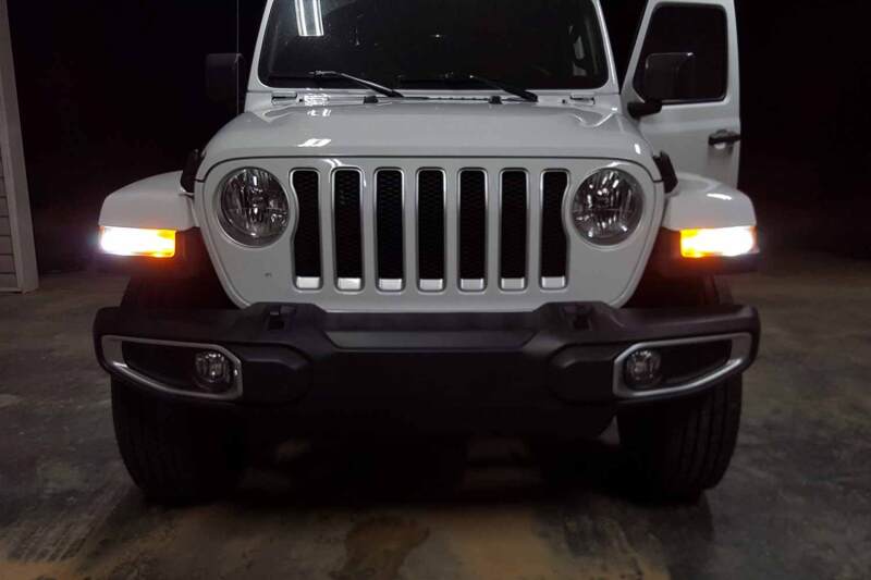 Diode Dynamics JL Wrangler Front Turn Stage 2 (7443 LED Bulb XPR - White and - Amber)-Bulbs-Grocery Getter Performance