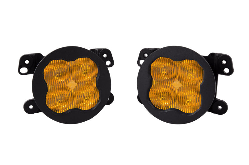 Diode Dynamics SS3 Max Type M Kit ABL - Yellow SAE Fog-Light Bars & Cubes-Grocery Getter Performance