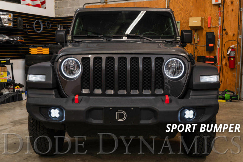 Diode Dynamics SS3 Max Type MS Kit ABL - White SAE Fog-Light Bars & Cubes-Grocery Getter Performance