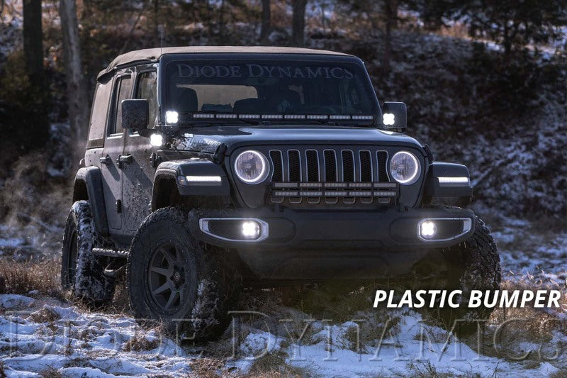 Diode Dynamics SS3 Max Type MS Kit ABL - White SAE Fog-Light Bars & Cubes-Grocery Getter Performance