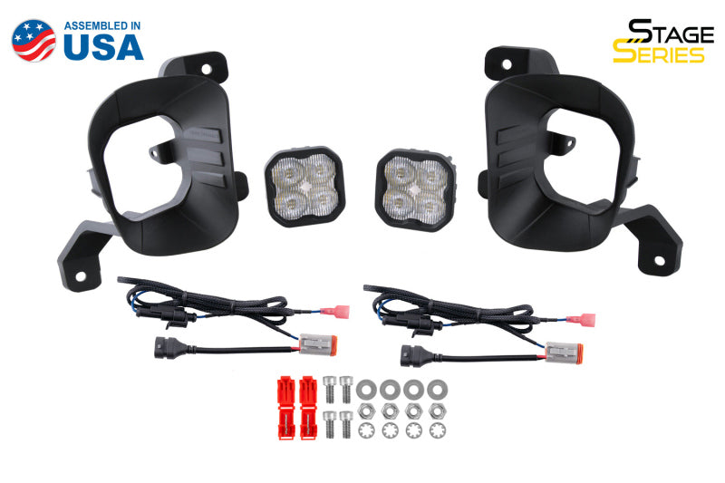 Diode Dynamics SS3 Max Type Ram Vert Kit ABL - White SAE Fog-Light Bars & Cubes-Grocery Getter Performance