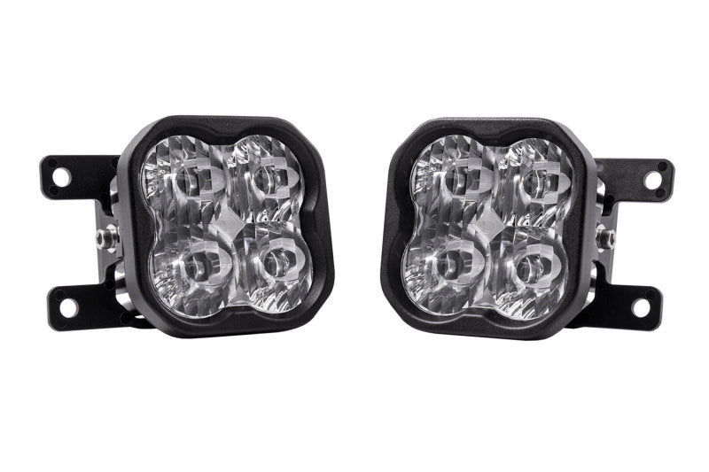 Diode Dynamics SS3 Pro Type AS Kit ABL - White SAE Fog-Light Bars & Cubes-Grocery Getter Performance