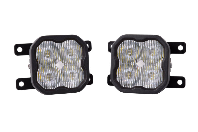 Diode Dynamics SS3 Pro Type AS Kit ABL - White SAE Fog-Light Bars & Cubes-Grocery Getter Performance