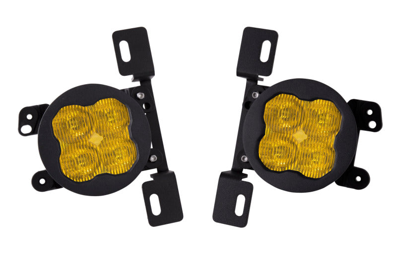 Diode Dynamics SS3 Pro Type MR Kit ABL - Yellow SAE Fog-Light Bars & Cubes-Grocery Getter Performance
