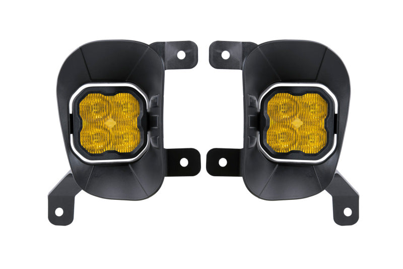 Diode Dynamics SS3 Pro Type Ram Vert Kit ABL - Yellow SAE Fog-Light Bars & Cubes-Grocery Getter Performance