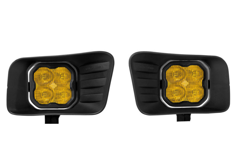 Diode Dynamics SS3 Sport Type Ram Horiz Kit ABL - Yellow SAE Fog-Light Bars & Cubes-Grocery Getter Performance