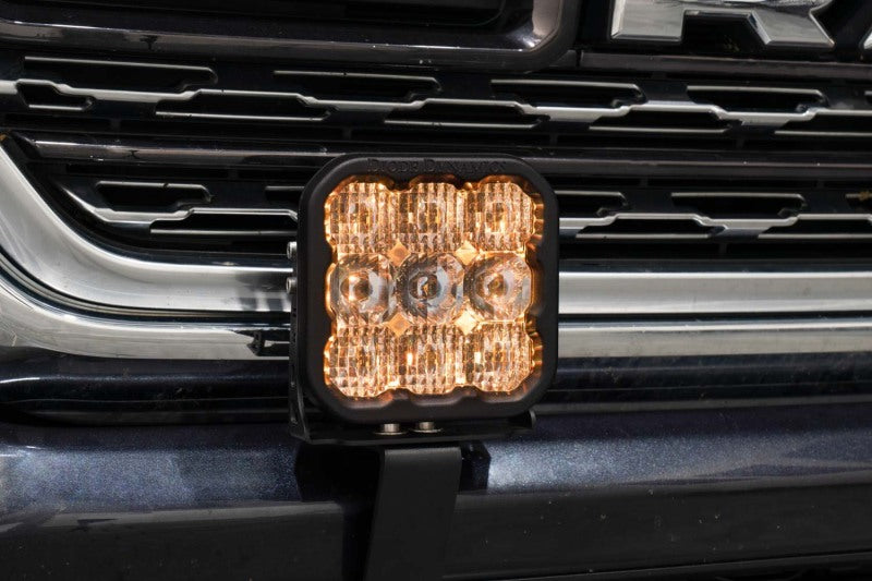 Diode Dynamics SS5 Bumper LED Pod Light Kit for 2019-Present Ram Sport - White Combo-Light Bars & Cubes-Grocery Getter Performance
