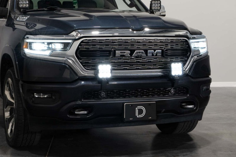 Diode Dynamics SS5 Bumper LED Pod Light Kit for 2019-Present Ram - Sport Yellow Combo-Light Bars & Cubes-Grocery Getter Performance