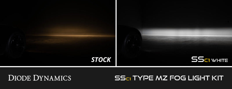 Diode Dynamics SSC1 Type MZ LED Fog Light Kit White SAE Fog-Fog Lights-Grocery Getter Performance