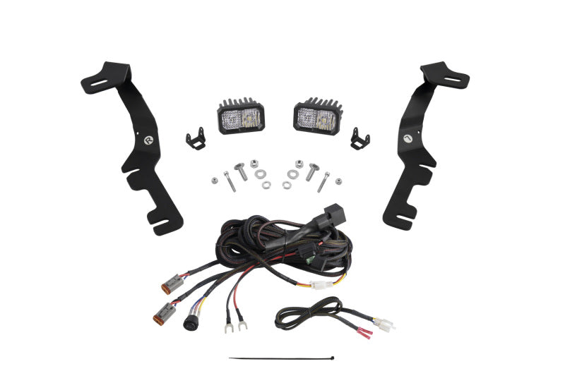 Diode Dynamics Stage Series Ditch Light Kit for 2019-Present Ram C2 - Pro White Combo-Light Bars & Cubes-Grocery Getter Performance