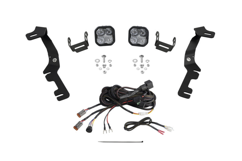 Diode Dynamics Stage Series Ditch Light Kit for 2019-Present Ram SS3 - Pro White Combo-Light Bars & Cubes-Grocery Getter Performance
