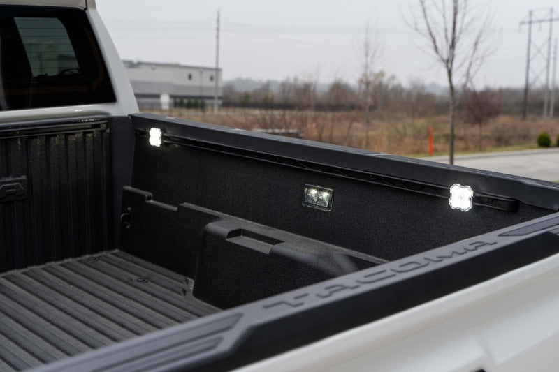 Diode Dynamics Stage Series LED Bed Light Kit for Toyota Tacoma- White Diffused-Light Accessories and Wiring-Grocery Getter Performance