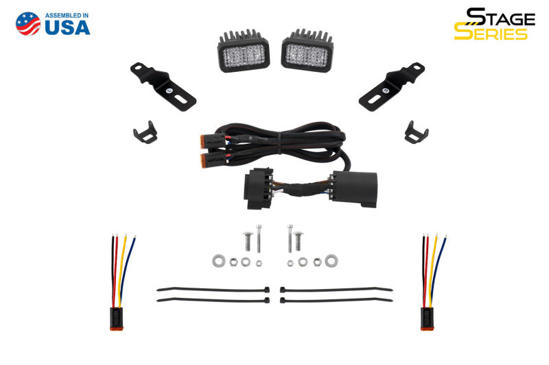 Diode Dynamics Stage Series Reverse Light Kit for 2019-PresentRam C1 Pro-Light Accessories and Wiring-Grocery Getter Performance