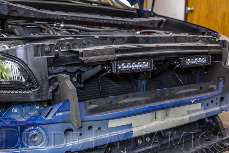 Diode Dynamics WRX 2015 SS6 LED Kit - White Driving-Light Bars & Cubes-Grocery Getter Performance