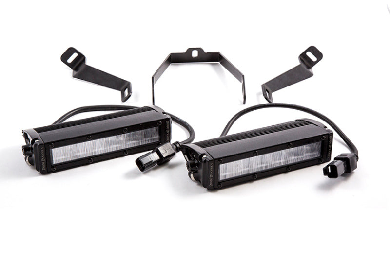Diode Dynamics WRX 2015 SS6 LED Kit - White Wide-Light Bars & Cubes-Grocery Getter Performance