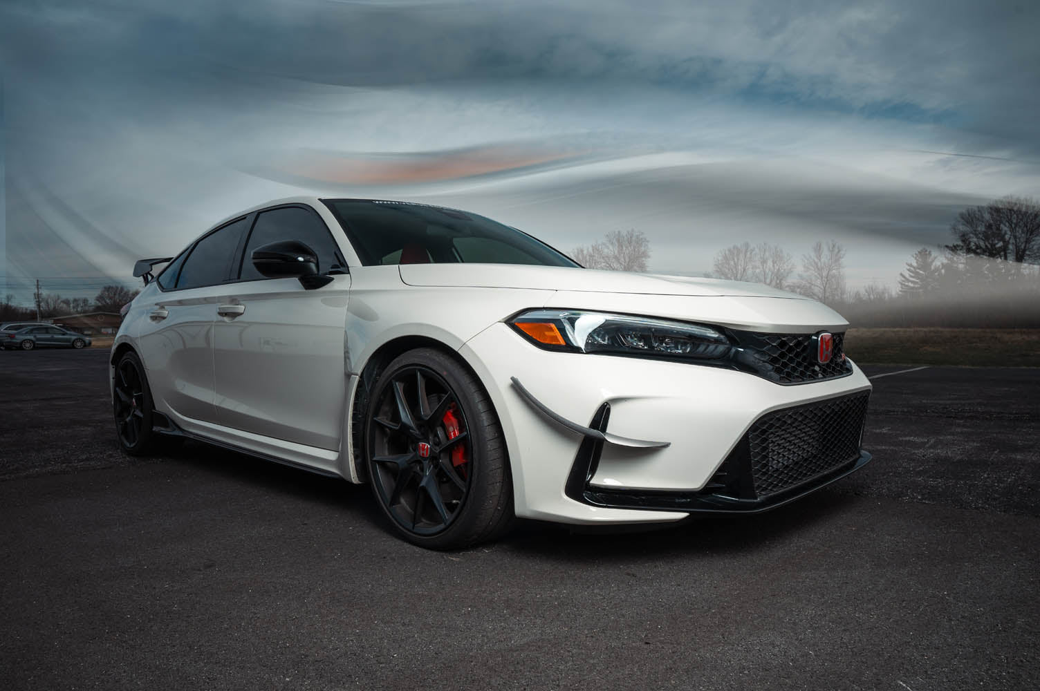 Dive Plane (Canard) Kit - Honda Civic Type R (FL5)-Grocery Getter Performance