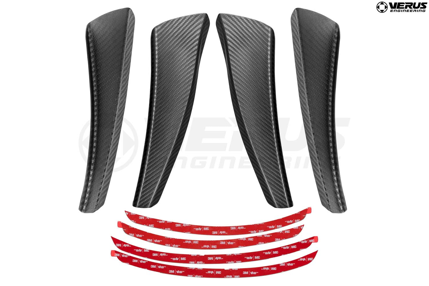 Dive Plane Kit, Dual Element - Porsche 991.1 GT3/GT3RS