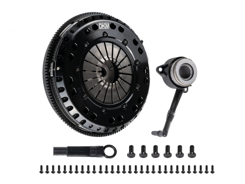 DKM Clutch 99-03 Audi A3 S3 Quattro MS Organic Twin Disc Clutch Kit w/Flywheel (660 ft/lbs Torque)-Clutch Kits - Multi-Grocery Getter Performance