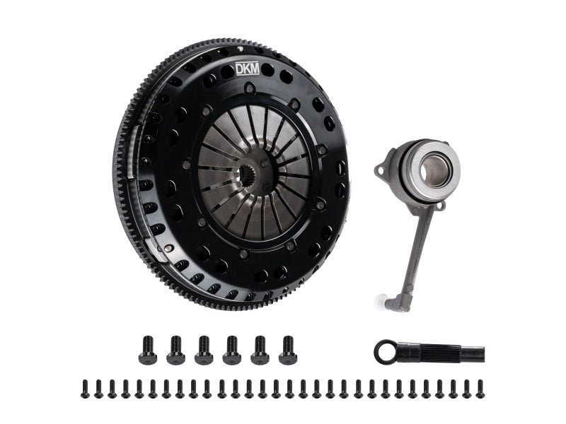 DKM Clutch 99-03 Audi A3 S3 Quattro MS Organic Twin Disc Clutch Kit w/Flywheel (660 ft/lbs Torque)-Clutch Kits - Multi-Grocery Getter Performance