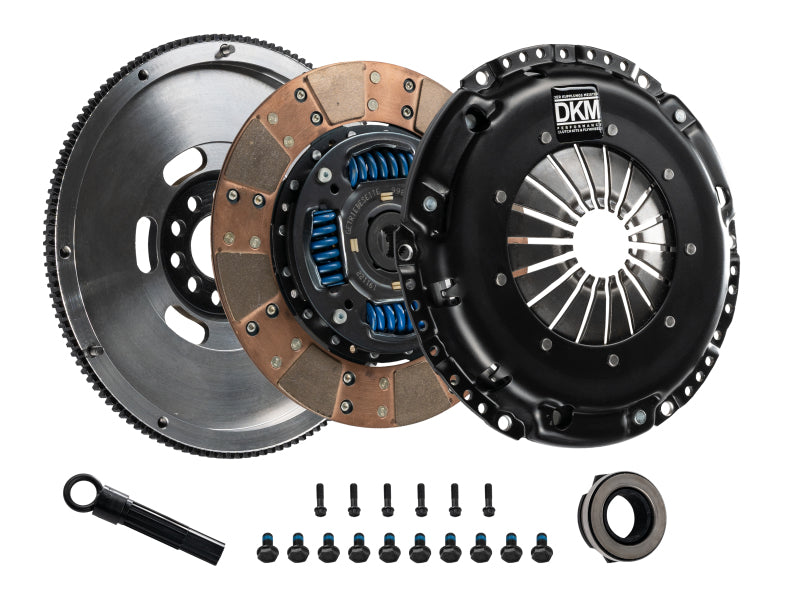 DKM Clutch VW Beetle/Corrado/Golf/GTI (1.8T) Ceramic MC Clutch Kit w/Flywheel (425 ft/lbs Torque)-Clutch Kits - Single-Grocery Getter Performance