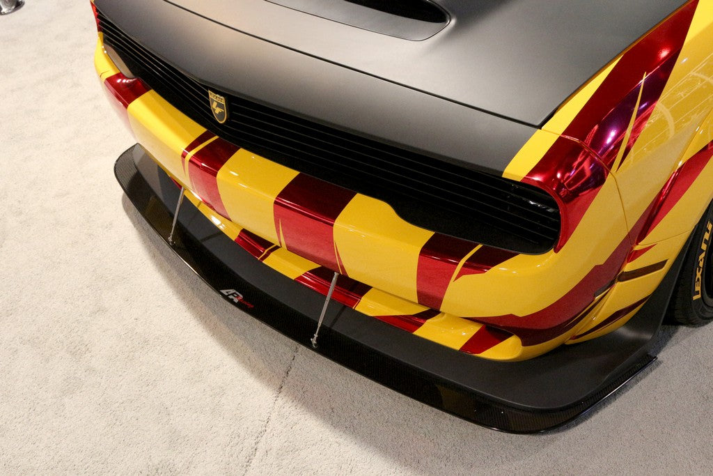 Dodge Challenger Demon/ Hellcat Widebody Carbon Fiber Front Wind Splitter 2018 - 2023-Front Wind Splitter-Grocery Getter Performance