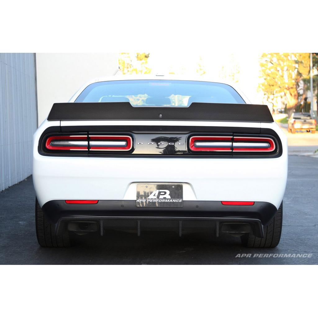 Dodge Challenger Hellcat Carbon Fiber Rear Deck Spoiler 2015-2023-Rear spoiler-Grocery Getter Performance