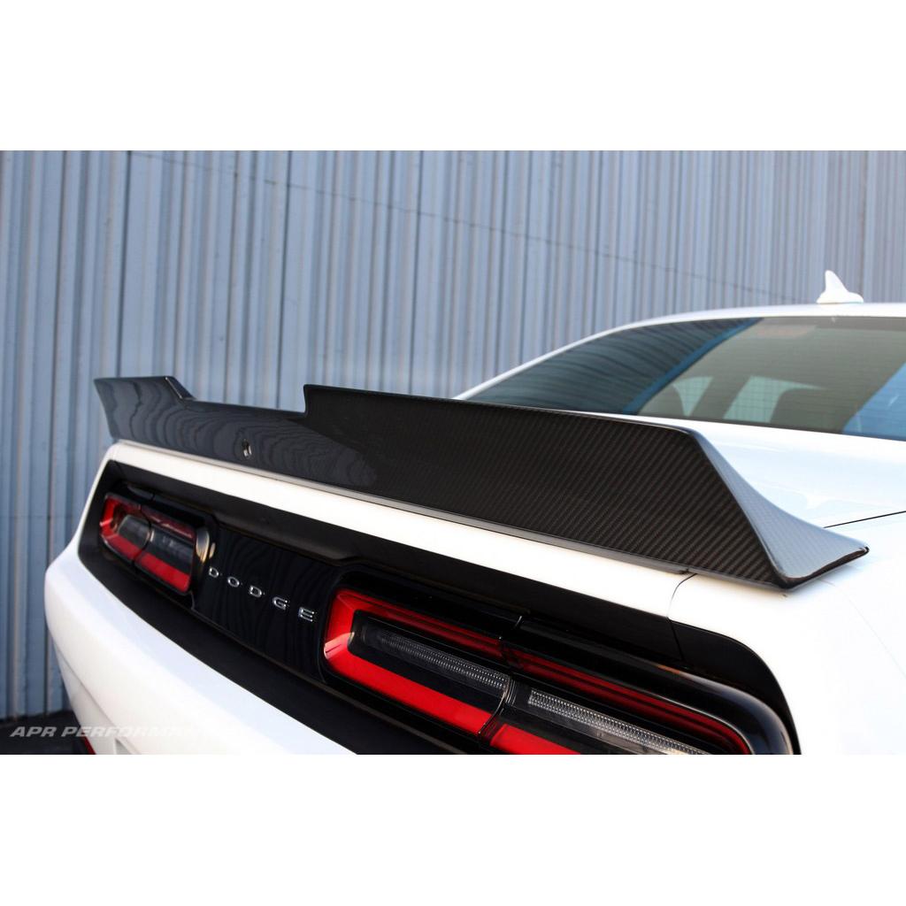 Dodge Challenger Hellcat Carbon Fiber Rear Deck Spoiler 2015-2023-Rear spoiler-Grocery Getter Performance