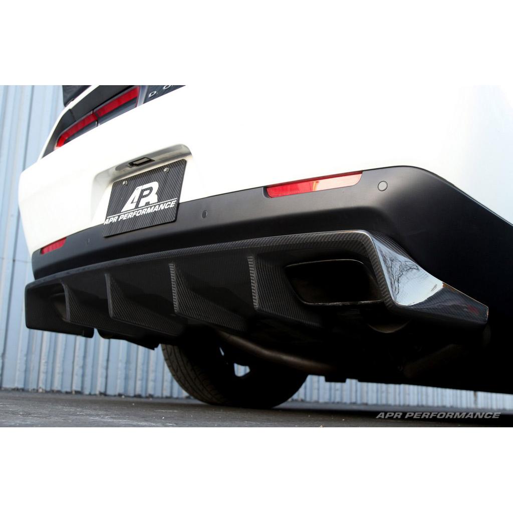 Dodge Challenger Hellcat Carbon Fiber Rear Diffuser 2015-2023-Rear Diffuser-Grocery Getter Performance