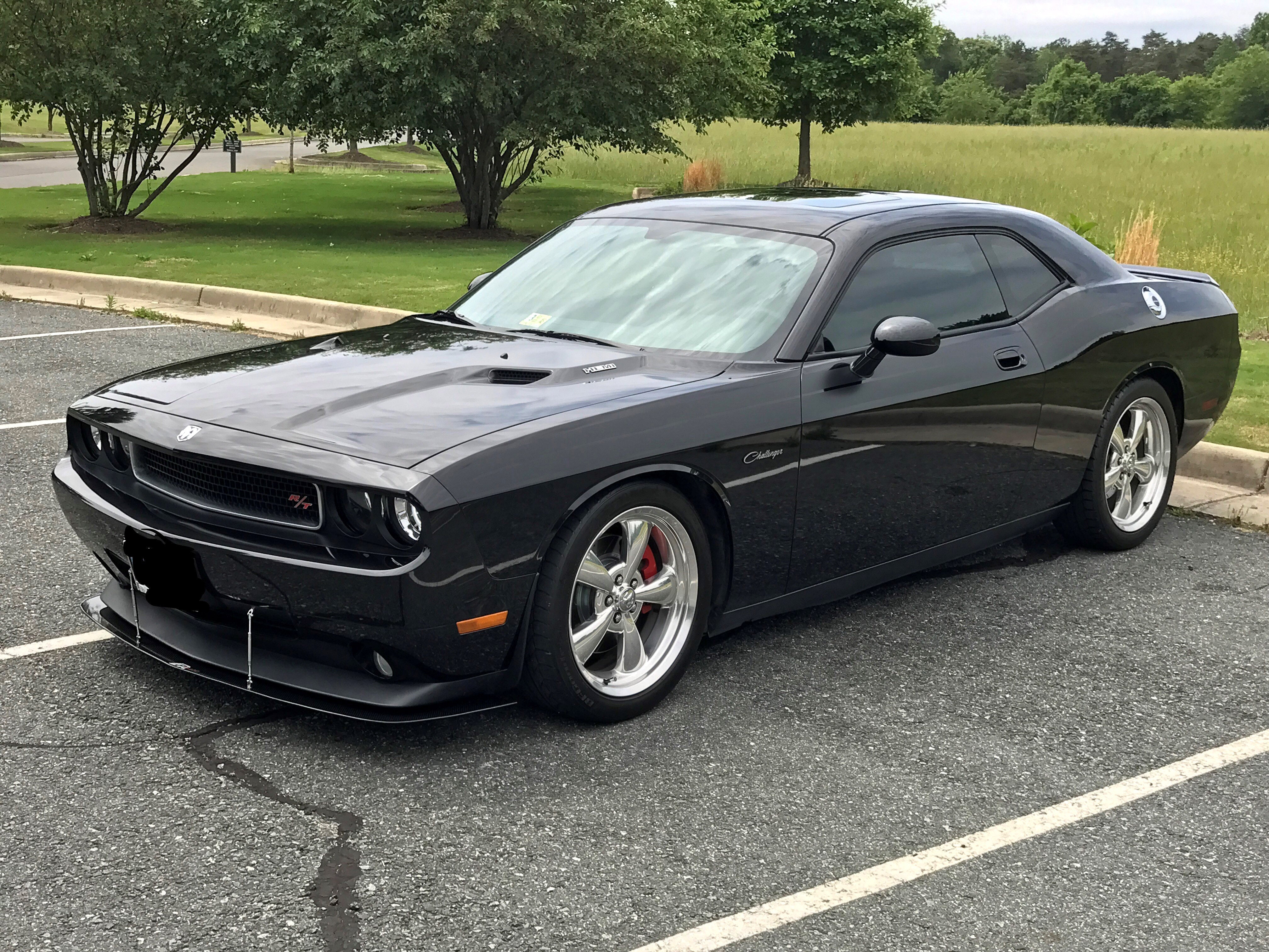 Dodge Challenger RT/ SXT Carbon Fiber Front Wind Splitter 2008 - 2010-Front Wind Splitter-Grocery Getter Performance
