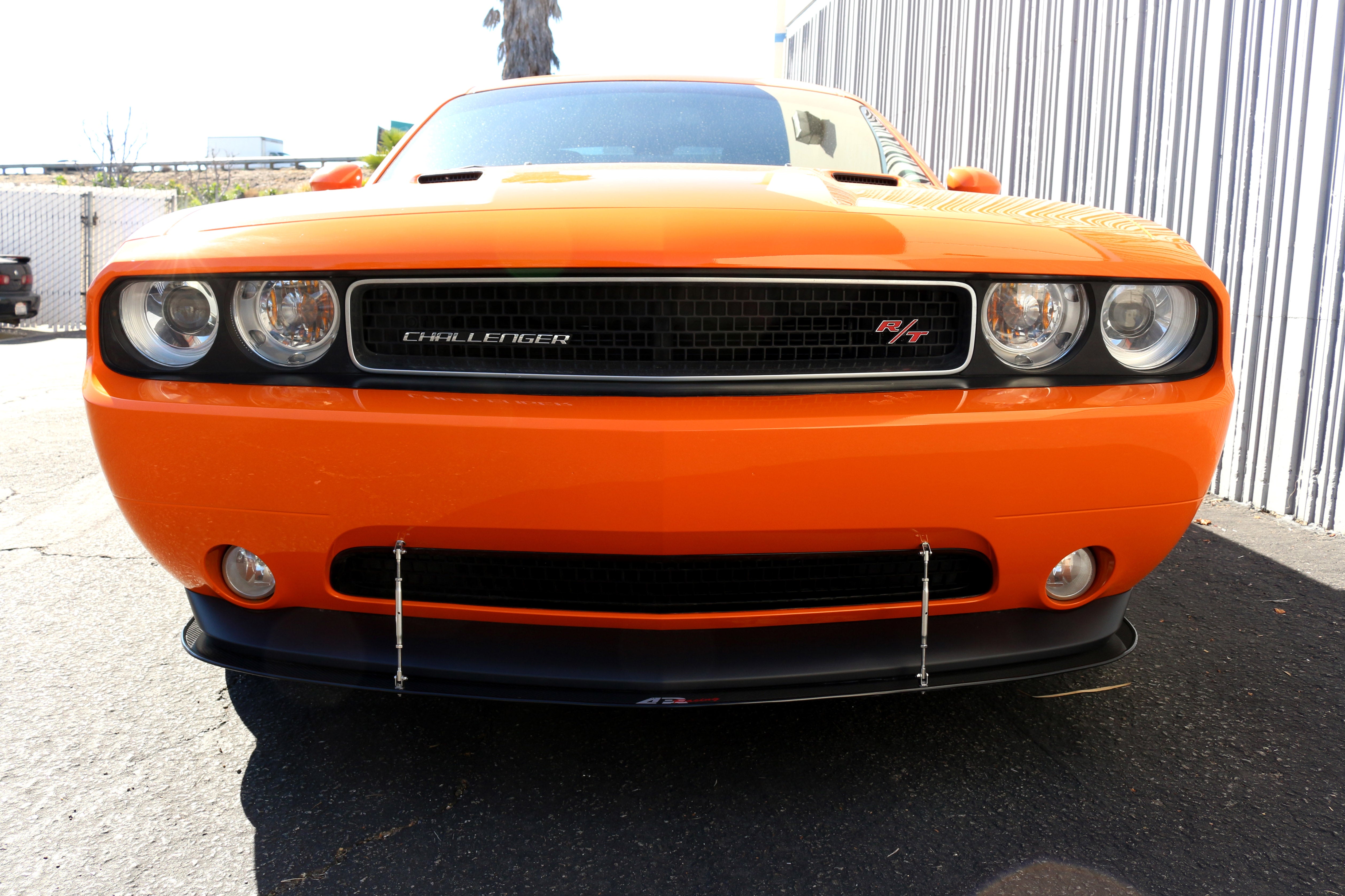 Dodge Challenger RT/ SXT Carbon Fiber Front Wind Splitter 2011 - 2014-Front Wind Splitter-Grocery Getter Performance