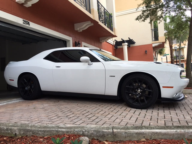 Dodge Challenger RT/ SXT Carbon Fiber Front Wind Splitter 2015 - 2023-Front Wind Splitter-Grocery Getter Performance