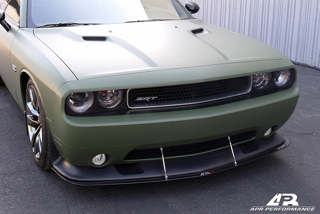 Dodge Challenger SRT-8 Carbon Fiber Front Wind Splitter 2011 - 2014-Front Wind Splitter-Grocery Getter Performance