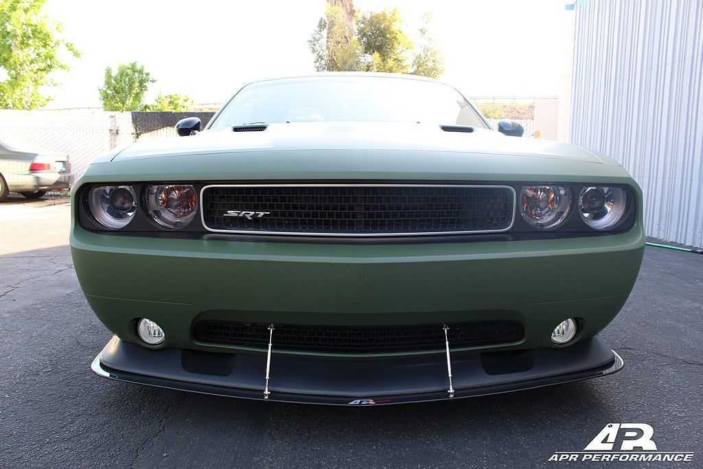 Dodge Challenger SRT-8 Carbon Fiber Front Wind Splitter 2011 - 2014-Front Wind Splitter-Grocery Getter Performance